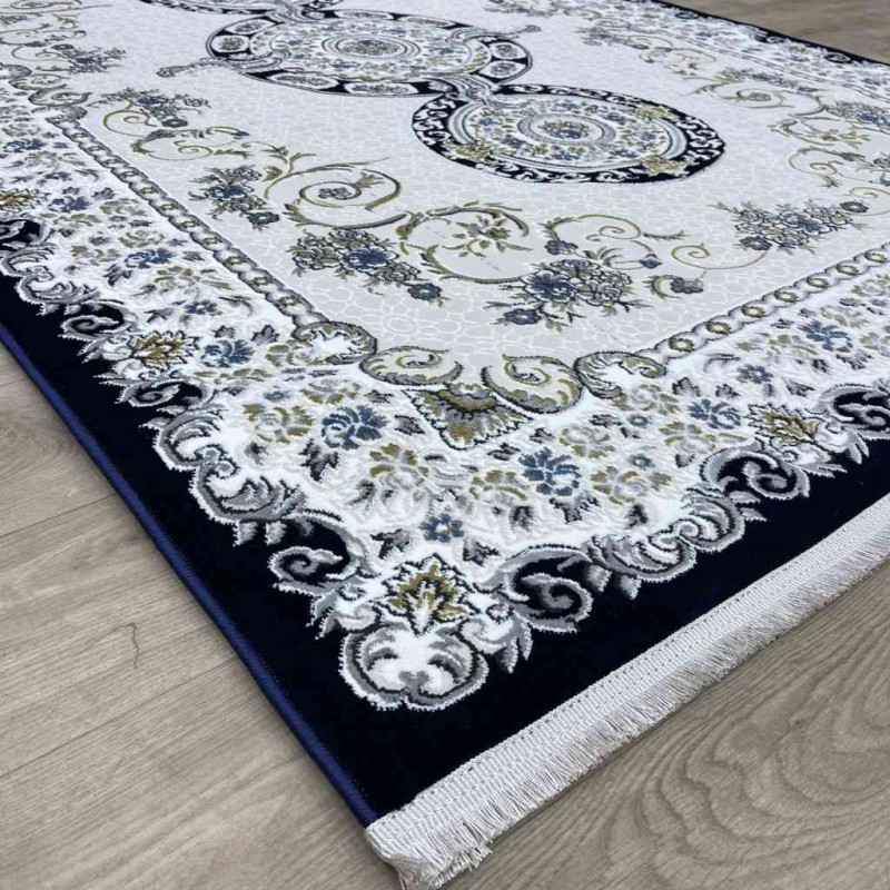 سجاد تركي مارسيليا NJ90A لون كحلي مقاس 100*300