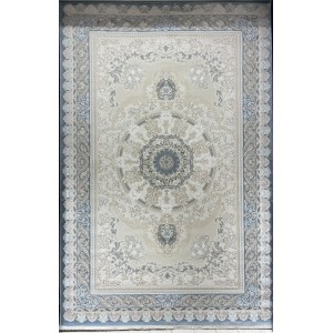 سجاد ميرال تركي كلاسيك EO06A كريم سماوي مقاس 50*80