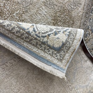 سجاد ميرال تركي كلاسيك EO15A كريم سماوي مقاس 50*80