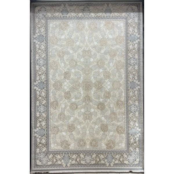 Miral Turkish Classic Rug EO15A dark gray cream Size 300*400