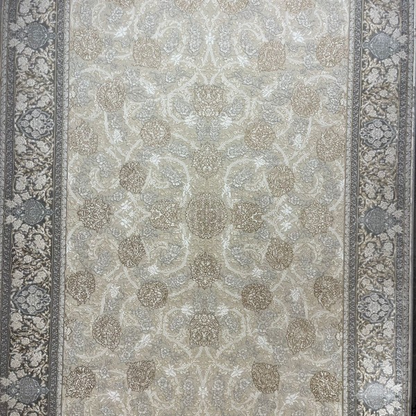Miral Turkish Classic Rug EO15A dark gray cream Size 300*400