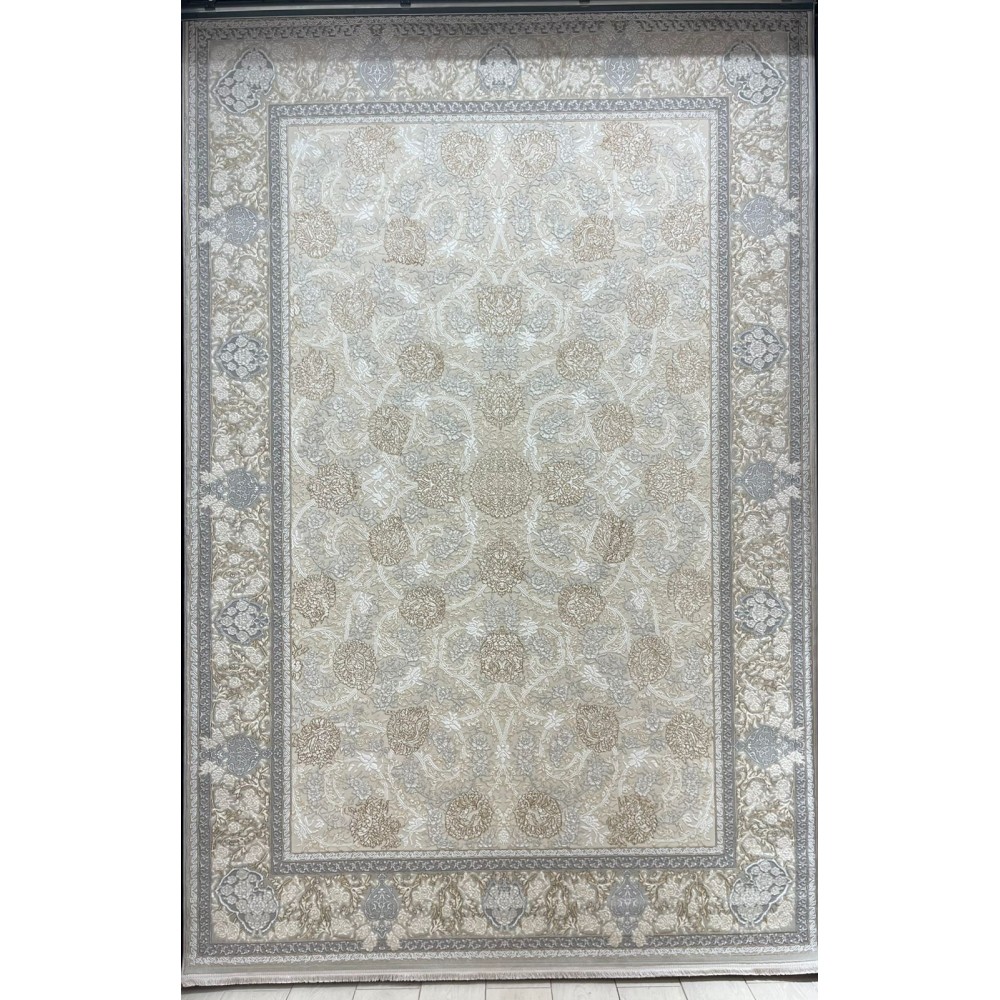 سجاد ميرال تركي كلاسيك EO15A كريم رصاصي فاتح مقاس 50*80
