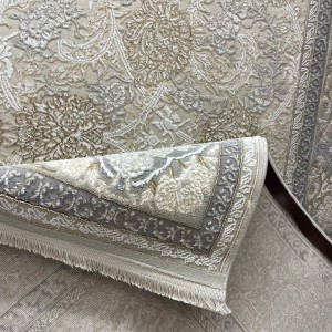 سجاد ميرال تركي كلاسيك EO15A كريم رصاصي فاتح مقاس 50*80