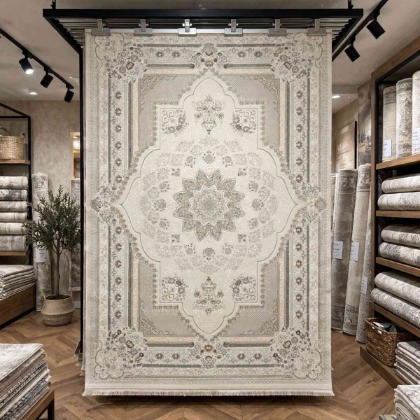 Miral Turkish Classic Rug EK26A CREAM Size 500*700
