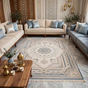 Miral Turkish Classic Rug EK26A cream Light gray Size 250*350