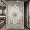 Miral Turkish Classic Rug EK26A cream Dark grey Size 500*700
