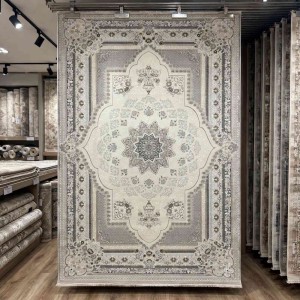 Miral Turkish Classic Rug EK26A cream Dark grey Size 500*700