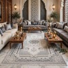 Miral Turkish Classic Rug EK26A cream Dark grey Size 500*700