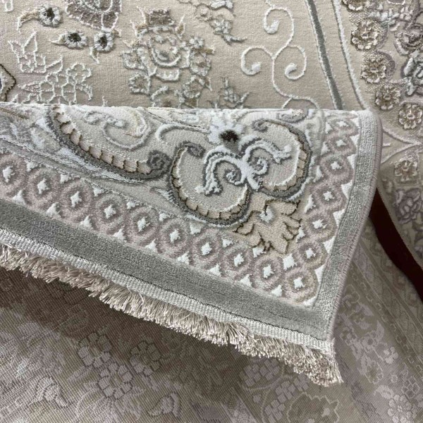 Miral Turkish Classic Rug EK26A cream gray Size 100*200