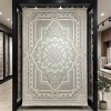 Miral Turkish Classic Rug EK26A Light gray Size 400*800