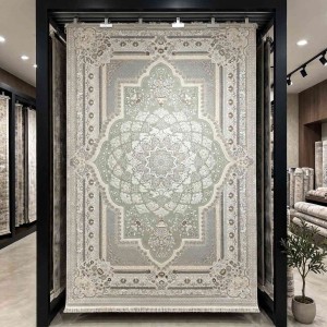 Miral Turkish Classic Rug EK26A Light gray Size 400*800