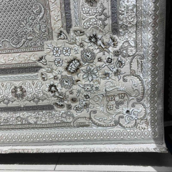 Miral Turkish Classic Rug EK26A Light gray Size 400*800