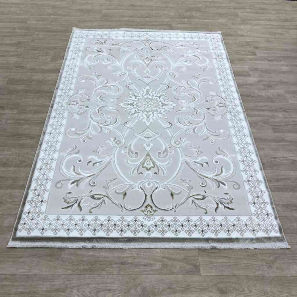 سجاد تركي نرمين نقش فرنسي AM77A كريم بيج مقاس 100*200 سجاد تركي نرمين نقش فرنسي AM77A كريم بيج مقاس 100*200