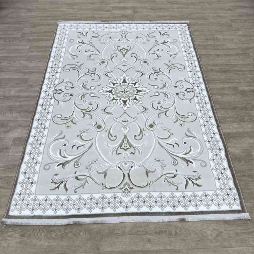 سجاد تركي نرمين نقش فرنسي AM77A كريم بيج فاتح مقاس 100*200 سجاد تركي نرمين نقش فرنسي AM77A كريم بيج فاتح مقاس 100*200