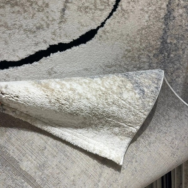 Turkish Opera Carpet HD24A White dark gray Size 50*80