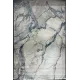 سجاد اوبرا تركي HD33A ابيض سماوي مقاس 100*200 - سجاد مودرن
