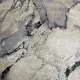 سجاد اوبرا تركي HD33A ابيض رصاصي غامق مقاس 100*200 - سجاد مودرن