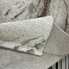 سجاد اوبرا تركي HD33A ابيض فيزون غامق مقاس 50*80