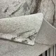 سجاد اوبرا تركي HD33A ابيض فيزون غامق مقاس 100*200 - سجاد مودرن