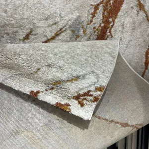 سجاد اوبرا تركي HD33A ابيض تيرا مقاس 250*350
