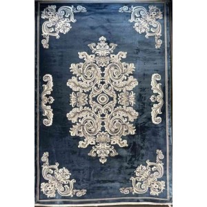 Turkish rugs Paris 32126A blue size 250*350