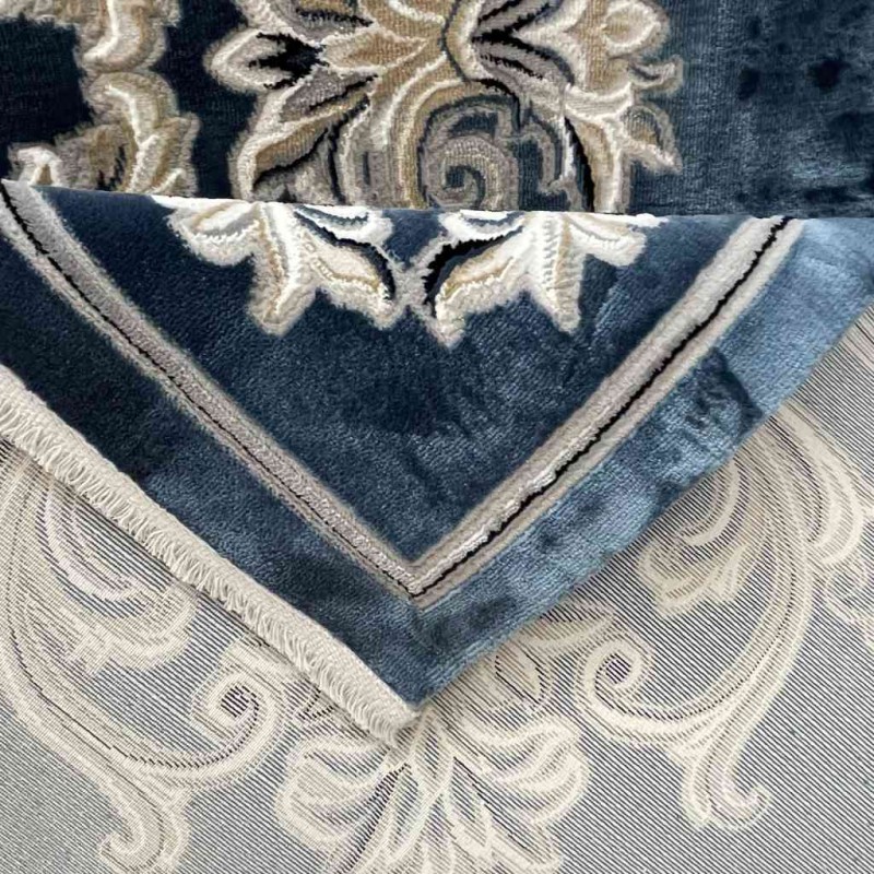 سجاد تركي باريس 32126A سماوي مقاس 50*80