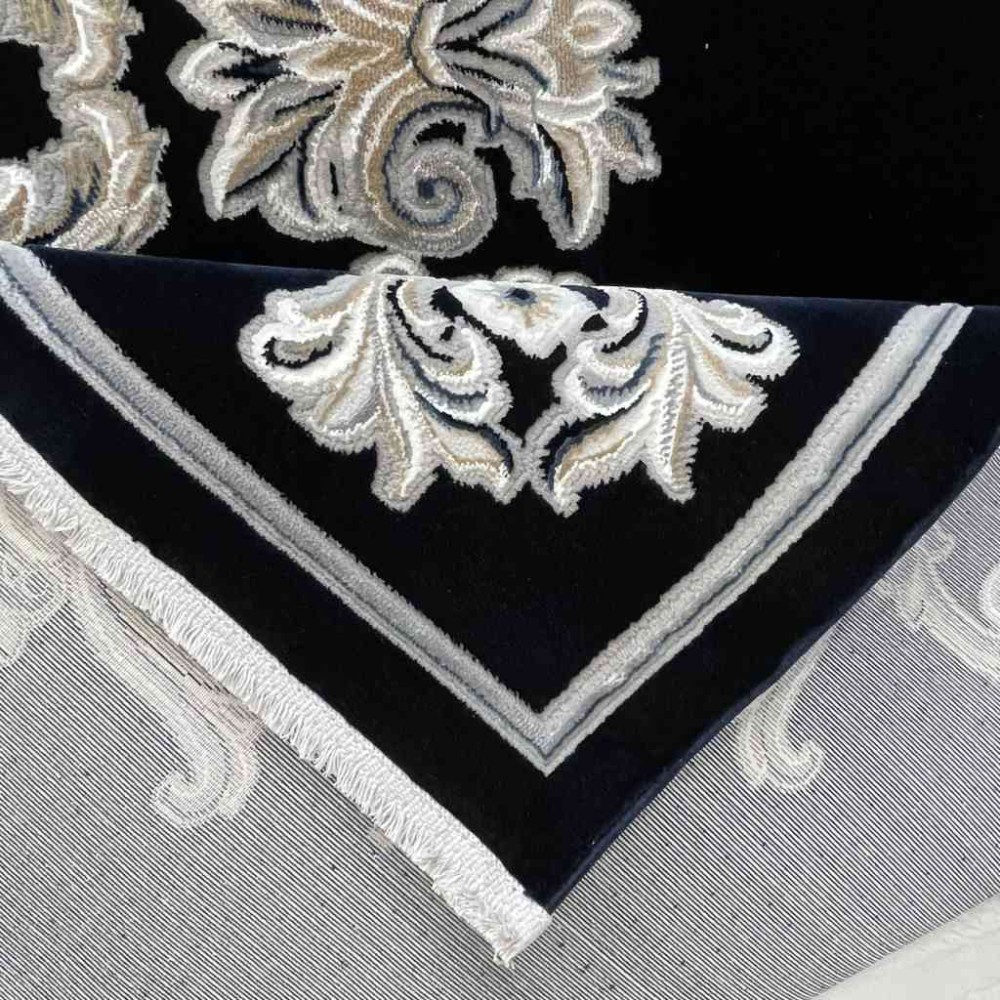 سجاد تركي باريس 32126A كحلي مقاس 50*80 سجاد تركي باريس 32126A كحلي مقاس 50*80