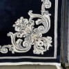 Turkish rugs Paris 32126A navy size 50*80