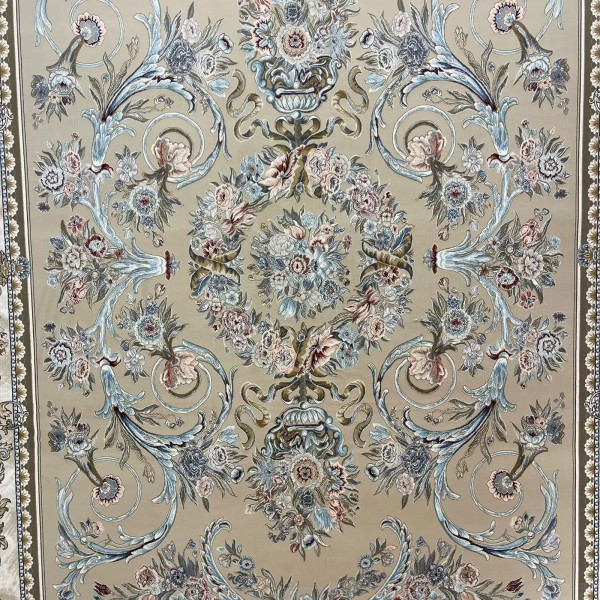 Iranian Sila 90148 beige Rug Size 400*500