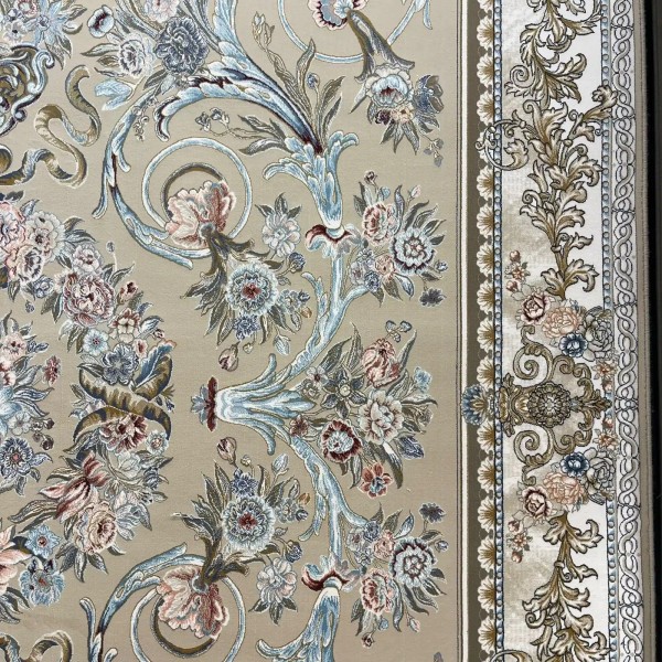 Iranian Sila 90148 beige Rug Size 400*500