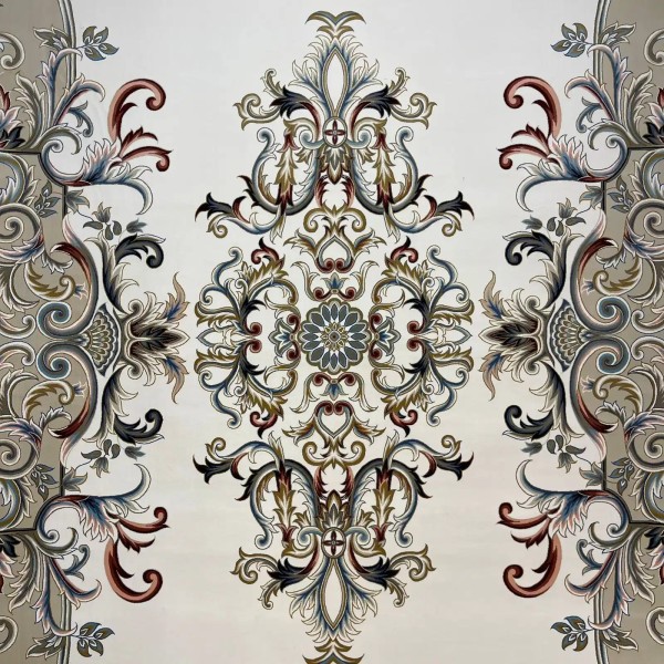 Iranian Sila 100124 Light beige Rug Size 200*200