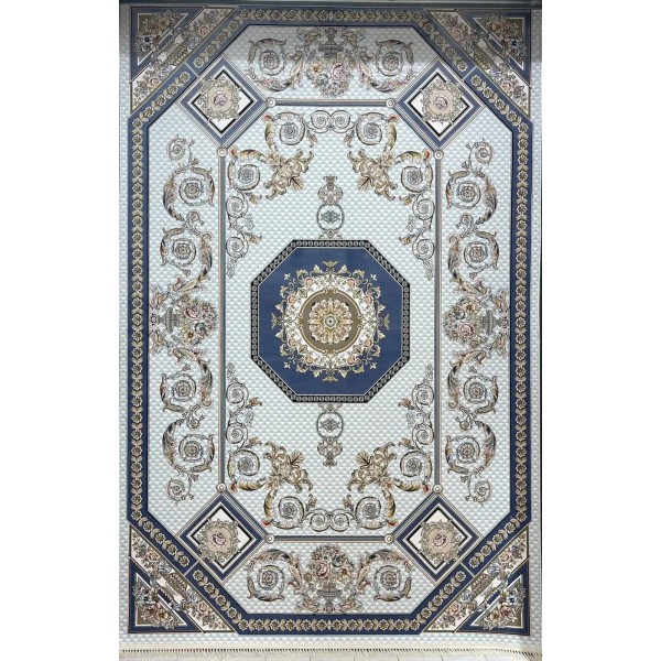 Iranian Sila 100124 Light beige Rug Size 200*200