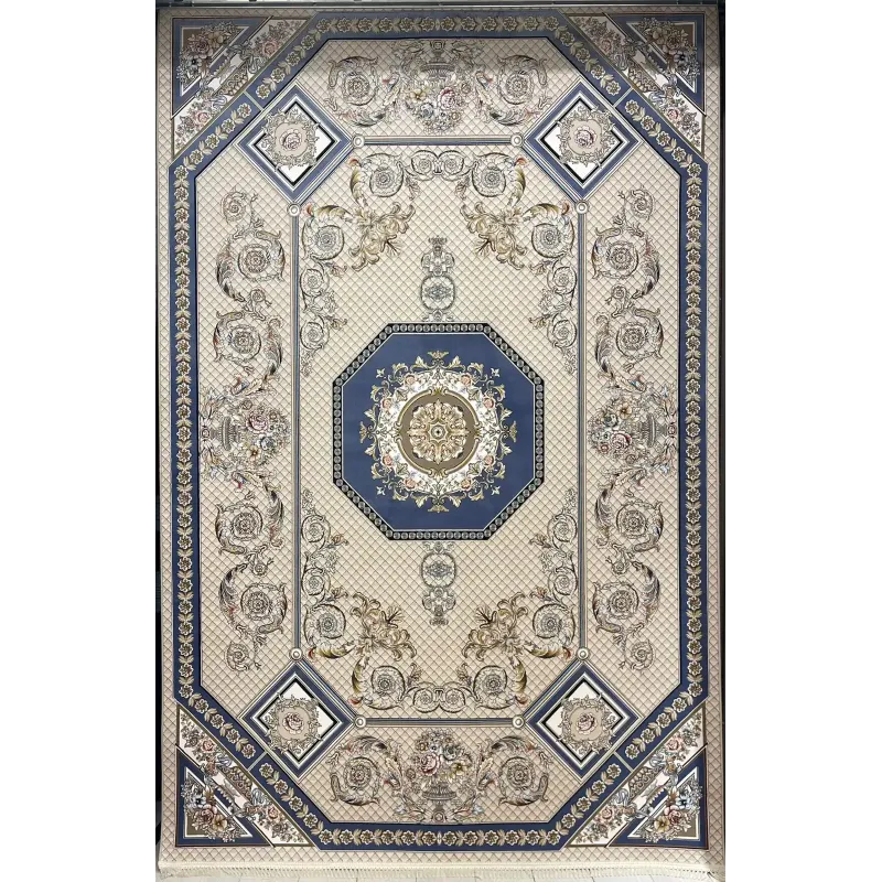 سجاد ايراني سيلا 100120 بيج فاتح مقاس 400*800