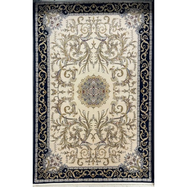 Iranian Sila 100159 navy Rug Size 300*400