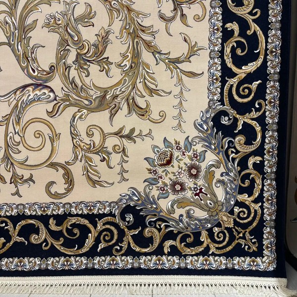 Iranian Sila 100159 navy Rug Size 300*400