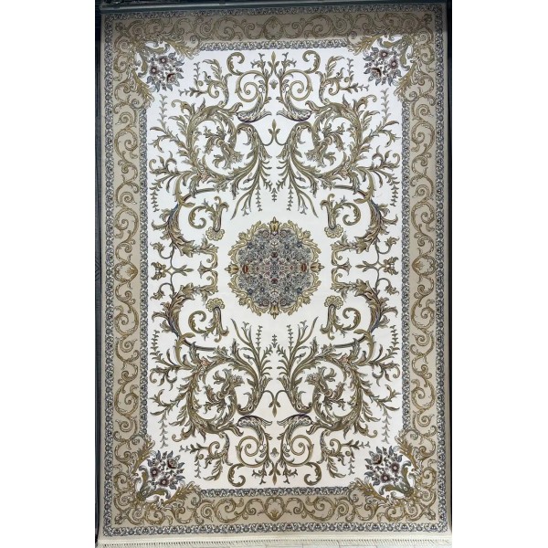 سجاد ايراني سيلا 100161 كريم مقاس 400*800