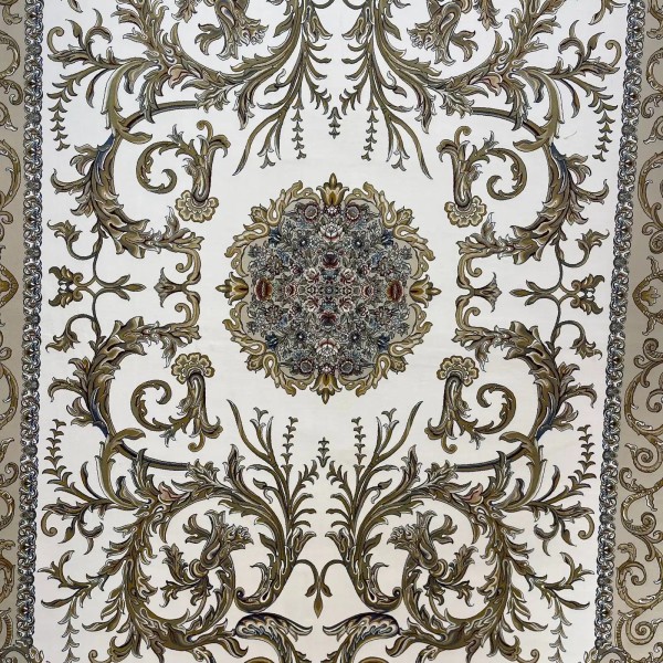 سجاد ايراني سيلا 100161 كريم مقاس 400*800