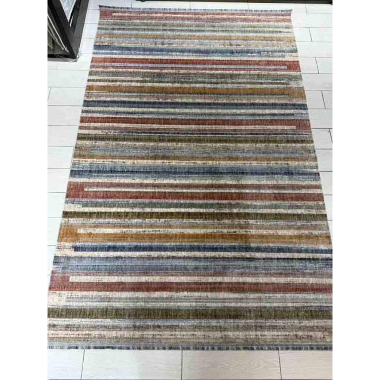 سجاد بوهيمي تركي تكنو KO38B بيج مولتي مقاس 100*200