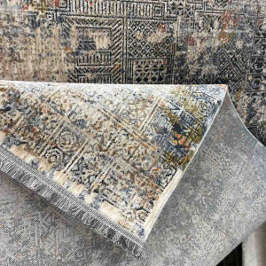 سجاد بوهيمي تركي تكنو KO41A بيج مولتي مقاس 150*220