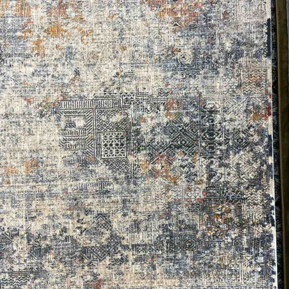 سجاد بوهيمي تركي تكنو KO41A بيج مولتي مقاس 150*220