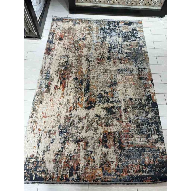 سجاد بوهيمي تركي تكنو KO50A بيج مولتي مقاس 100*200