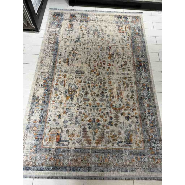 Turkish Bohemian Techno Rug KO58B Beige Multi Size 300*400