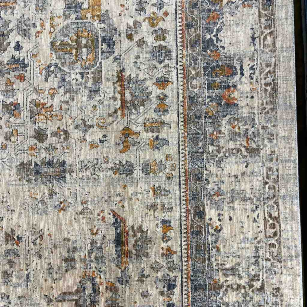 سجاد بوهيمي تركي تكنو KO58B بيج مولتي مقاس 80*150