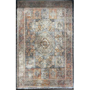 سجاد بوهيمي تركي تكنو KO63B بيج مولتي مقاس 80*150