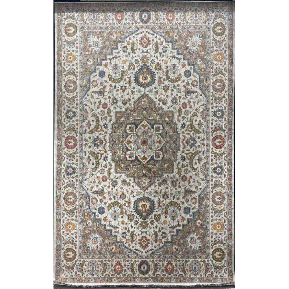 سجاد بوهيمي تركي تكنو KO65A بيج مولتي مقاس 150*220