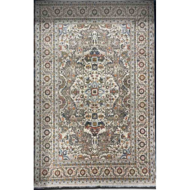 Turkish Bohemian Techno Rug KO66A Beige Size 250*350
