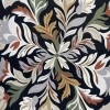 Turkish rug ANATOLIA French pattern D0034 ANTHRASIT COKME black size 100x300