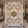 Turkish rug ANATOLIA French pattern D0036 WHITE COKME size 80*150
