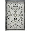 Turkish Bosan rug French pattern palaces 007115 gray size 80*150