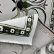 سجاد تركي بوسان نقش فرنسي القصور 007115 رصاصي مقاس 50*80